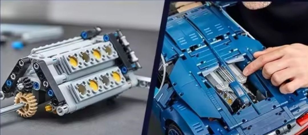 Nowe Klocki Technic Bugatti Chiron na wzór 42083 (Nie Lego)