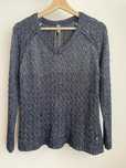 Camisola Azul / cinzento em malha traçada - XXS Pepe Jeans