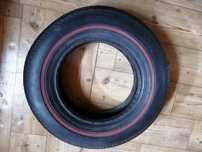 Opony 2szt czerwony pasek Michelin 185 R15 Ford Mustang bieżnik 6mm