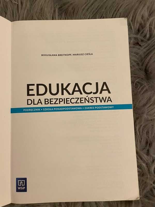 Edukacja dla bezpieczeństwa, szkoła ponadpodstawowa WSiP