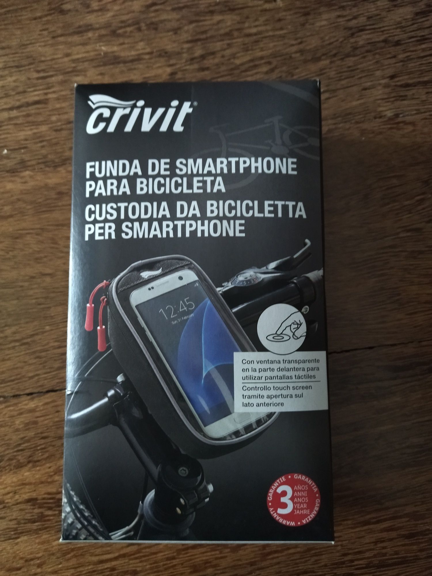 Bolsa para smartphone para bicicleta