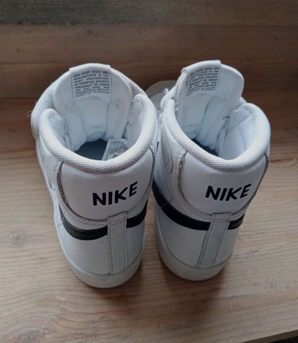 Дитячі високі шкіряні кеди Nike