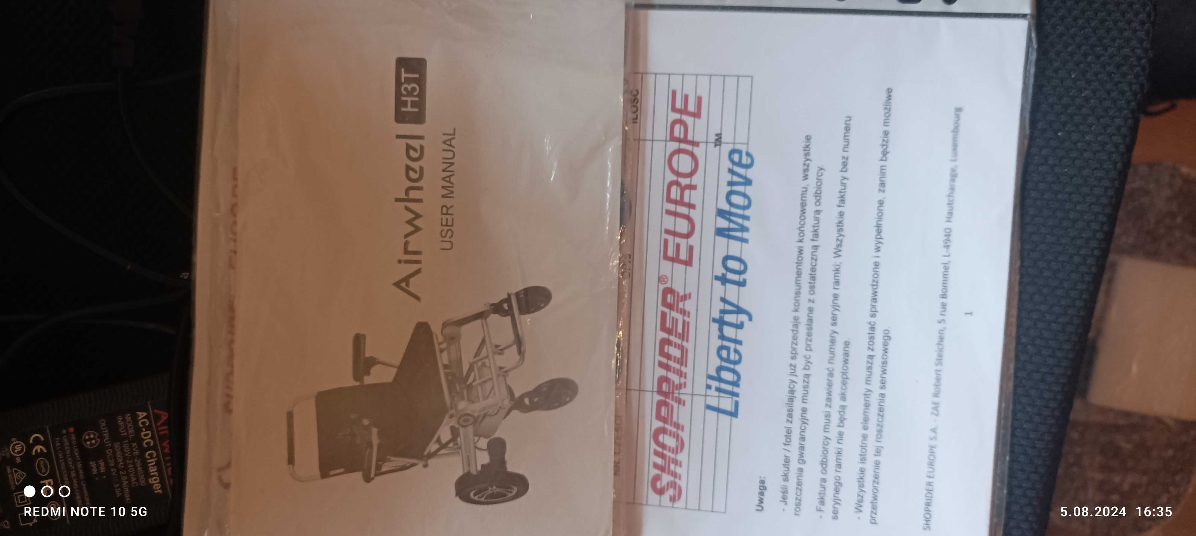 Wózek inwalidzki