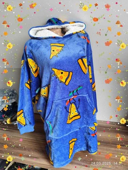 Махрова піжама худі домашній одяг на дівчинку підлітка 146-170 см