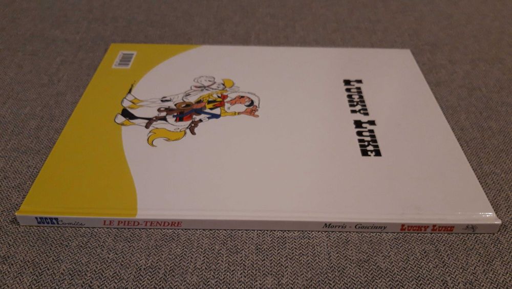BD Lucky Luke "Le pied-tendre"