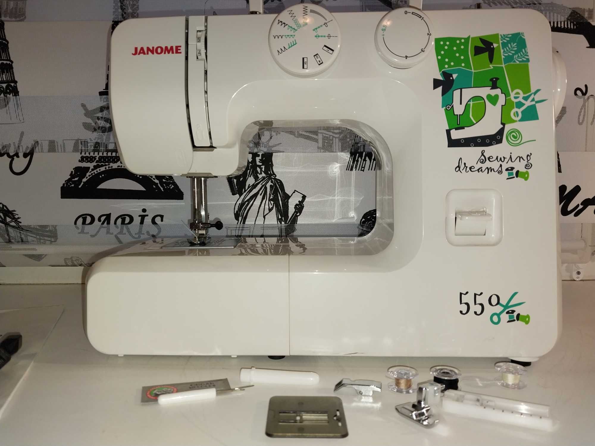 Швейная машинка Janome 550 Джаном Sewing Dream Джаноме