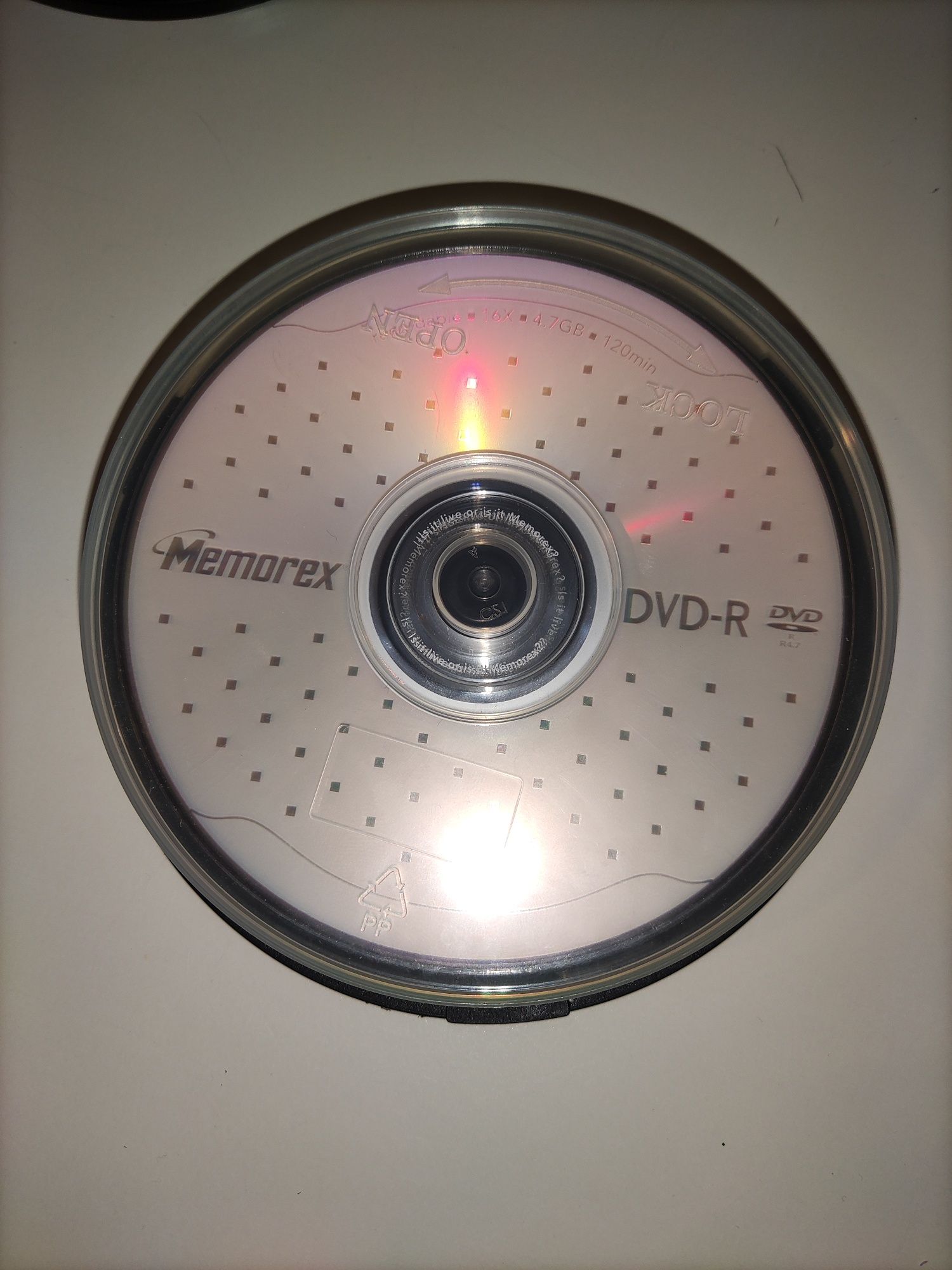 DVD-R Virgem Memorex 4.7 GB 120 Min