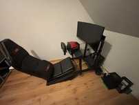Zestaw Simracing – Fotel, Kierownica, Pedały, Kokpit xbox/pc