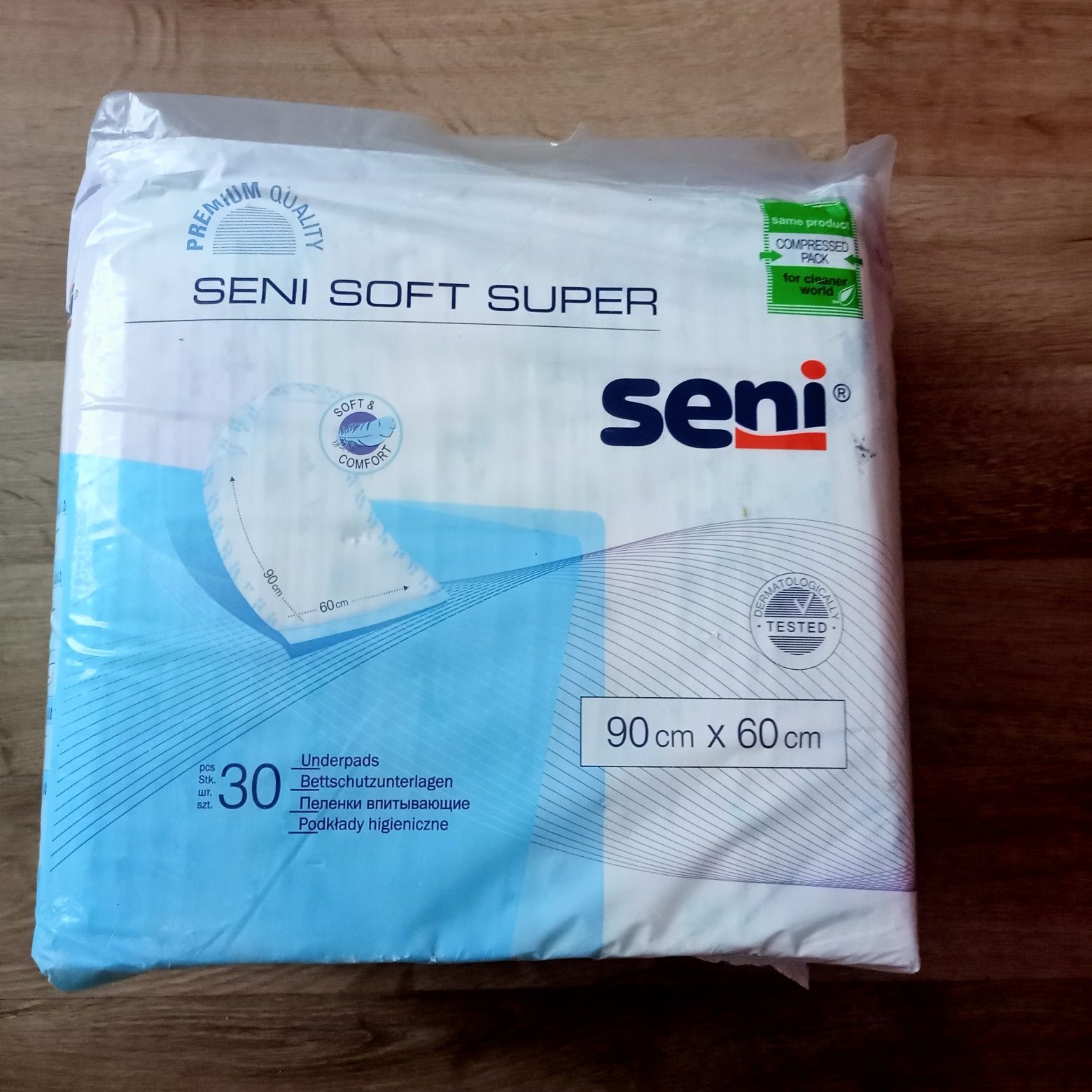 Podkłady Seni Soft Super 60x90 cm 30 sztuk