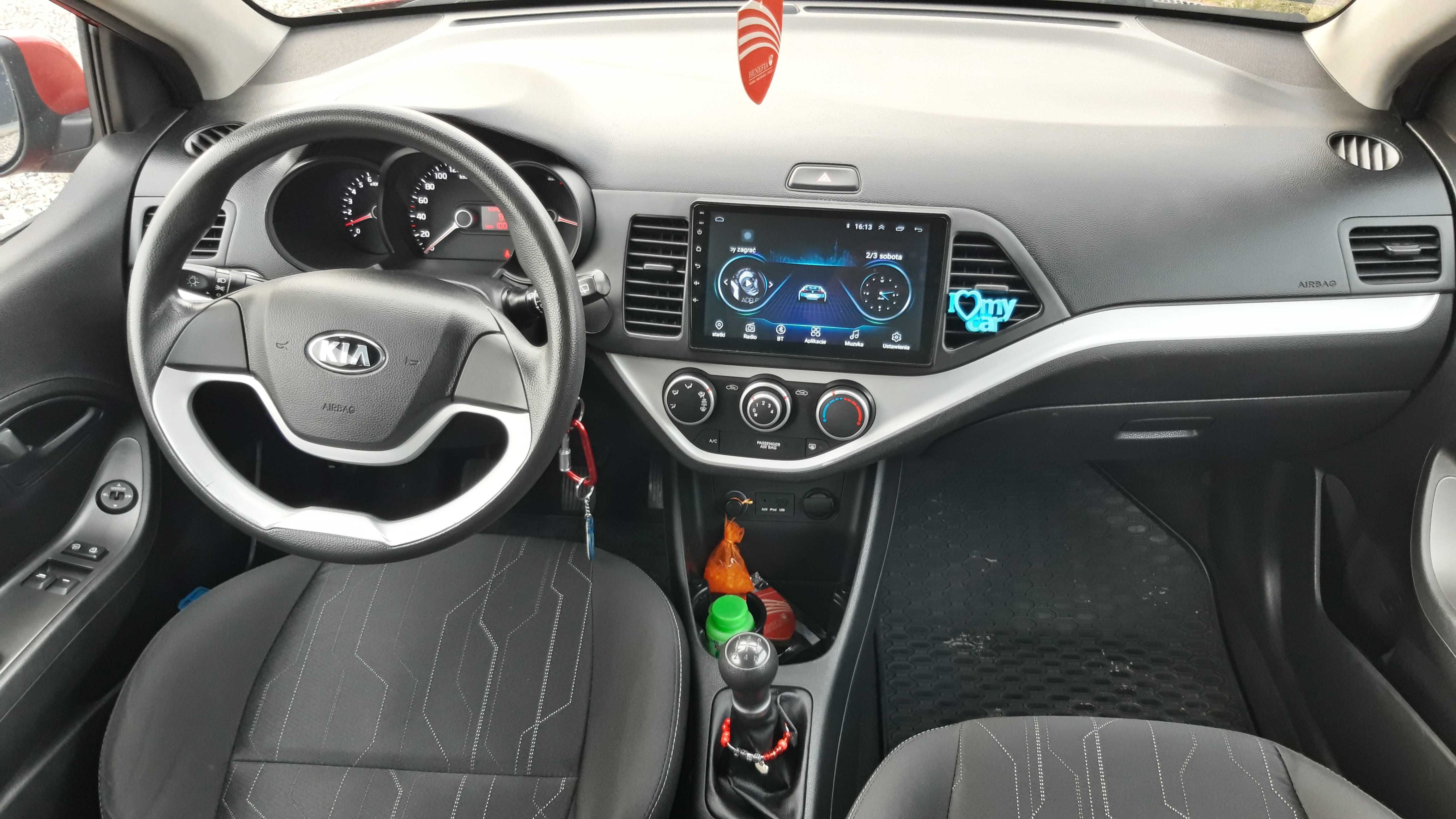 Kia Picanto GT Line 2013 rok 1.0 benz Navi kamera przód tył  Salon PL