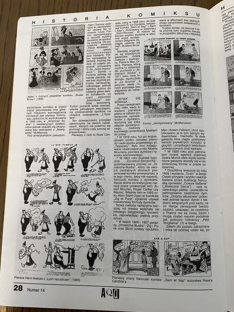 Unikat! Magazyn komiksów AQQ 1997 nr 14 ( 2/1997 )