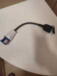 Kabel, adapter, przejściówka, przyczepa, kamper,