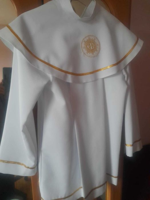 Alba komunijna – rozmiar ok. 128 (wiek 7–8 lat)