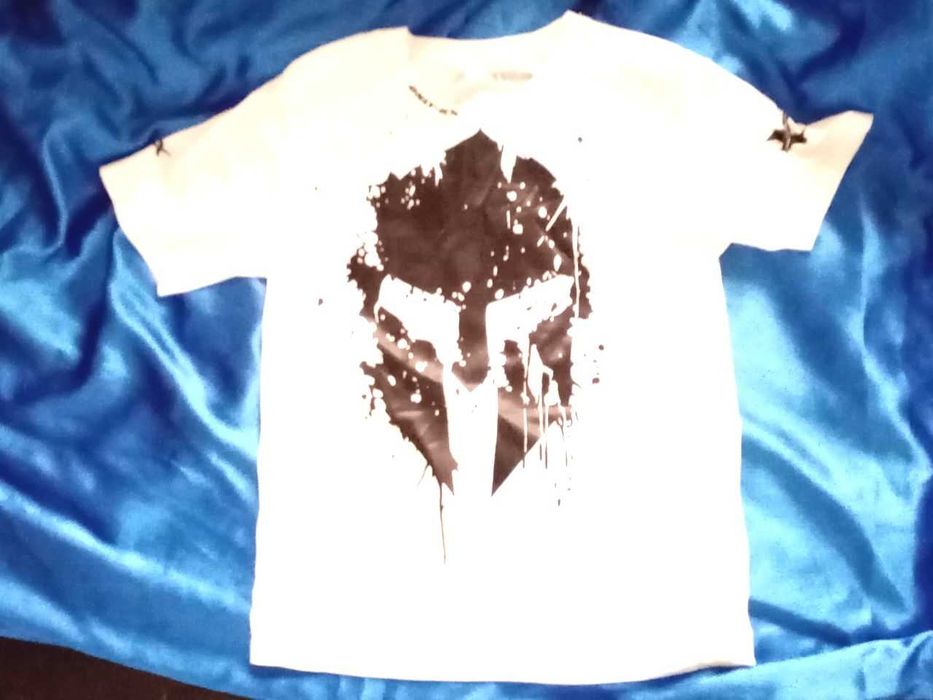 Футболка для воркаута, молочное волокно Warrior Helmet Workout T-Shirt