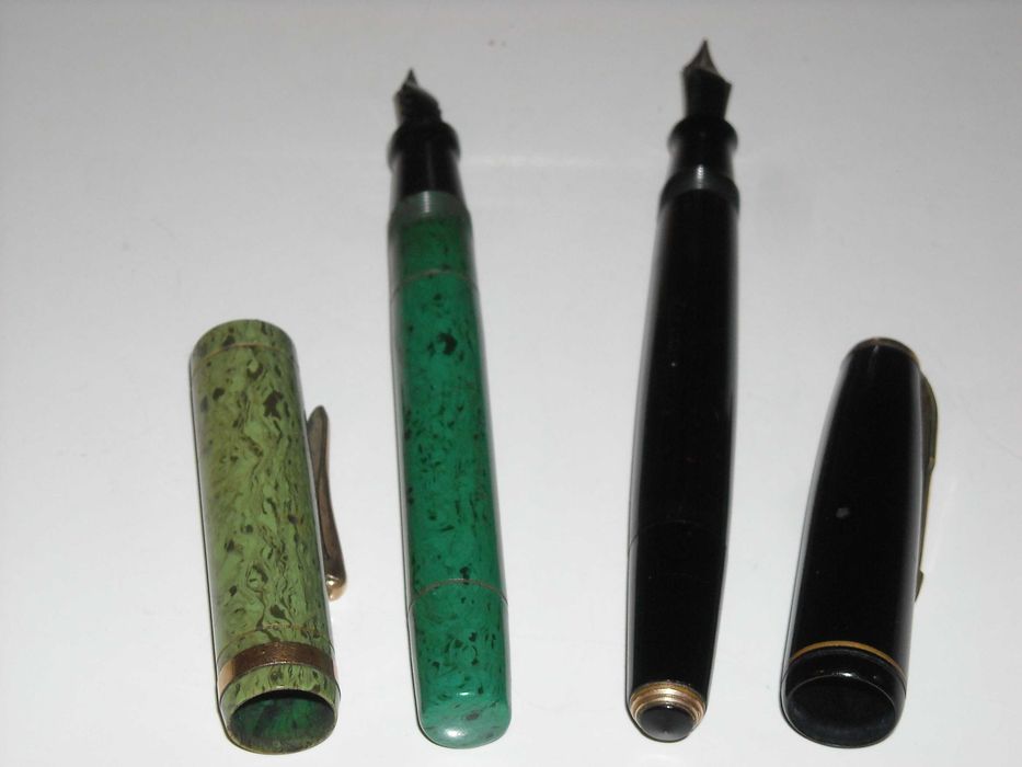 Parker e Conklin - 2 Canetas de Tinta Permanente Antigas