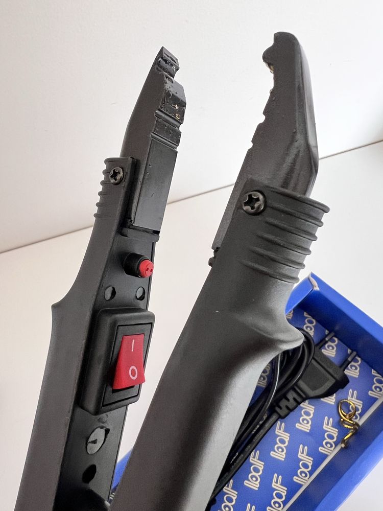 Aplicador extensoes  de cabelo
