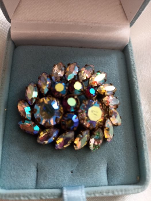 Брошь винтаж времен СССР,Аврора Бореалис.