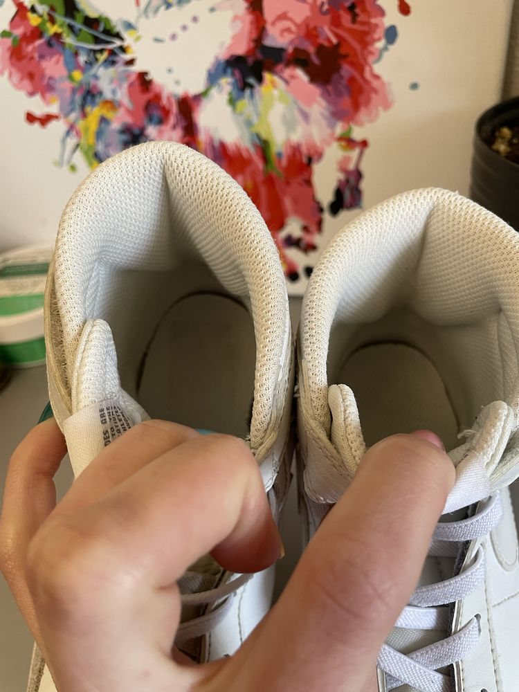 Nike Blazer  Детские кожаные кроссовки-кеды