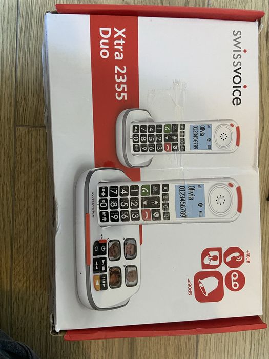 Telefon stacjonarny swissvoice Xtra 2355 Duo
