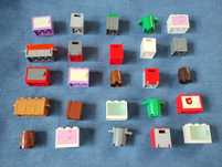 LEGO oryginalne skrzynie, szafki, pojemniki, szuflady, regały - 30 szt