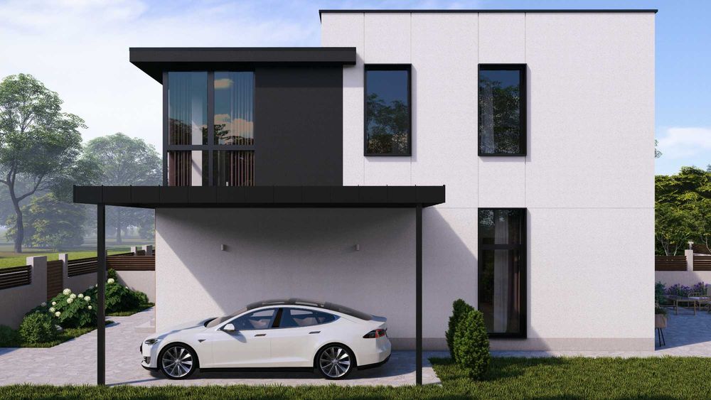 Продам дуплекс, Газовик, від забудовника, сучасний проєкт на 4,5 сот