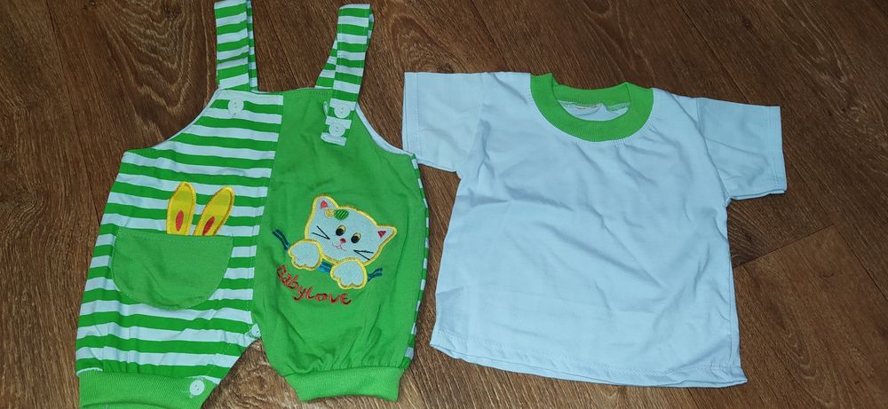 Одяг 3-6 міс Костюмчик пісочник і повзунки