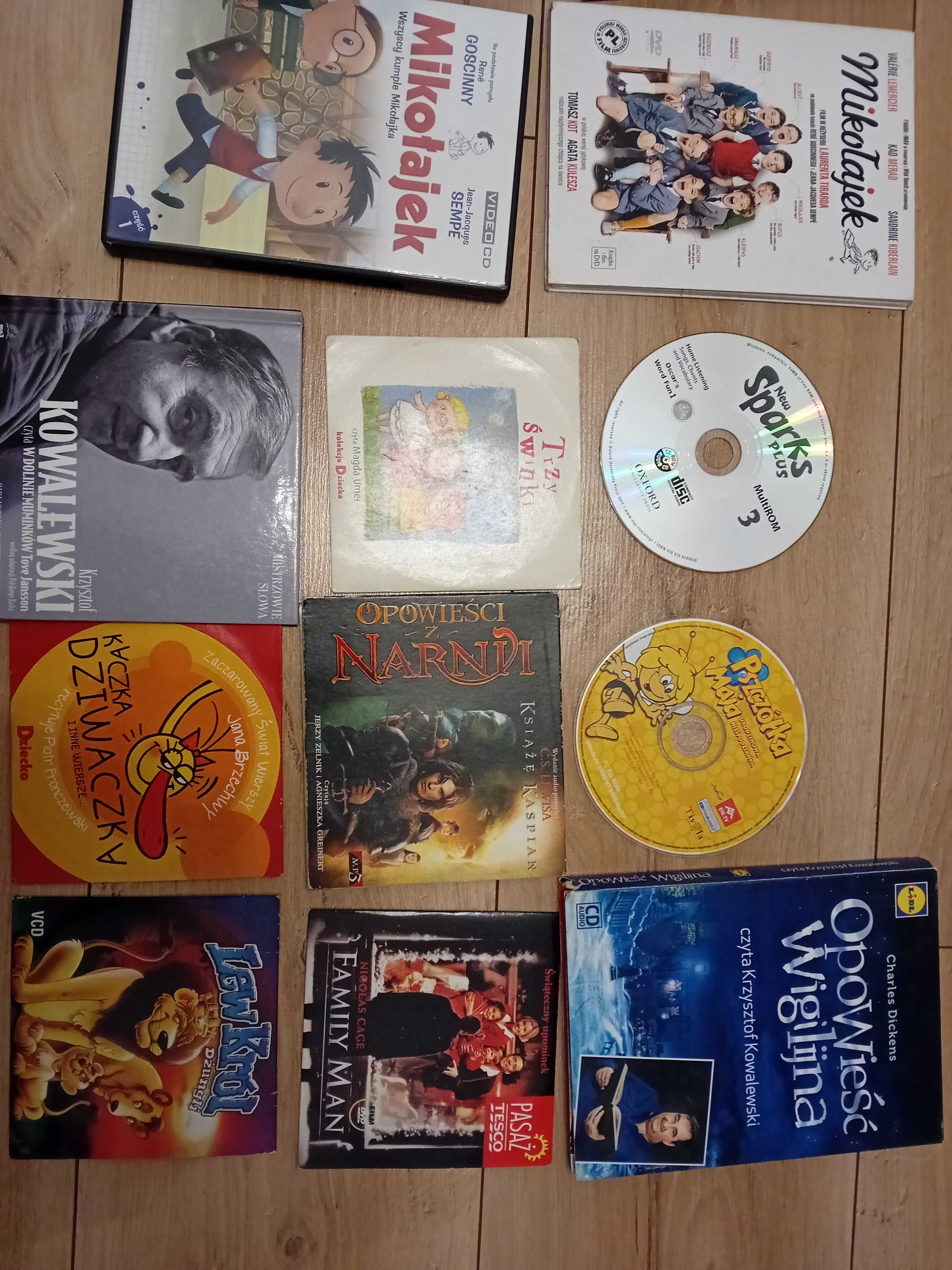 film dla dzieci DVD - shrek, spider-man, scooby doo