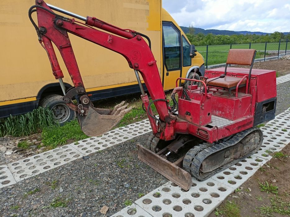 Minikoparka gąsienicowa yanmar pel-job komatsu Ostrówek