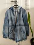 Płaszcz jeans guess s dwustronny