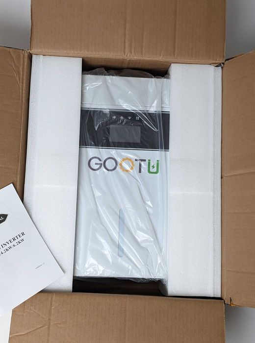 Гібридний інвертор 4.2kW GOOTU Перетворювач напруги 24v-220v