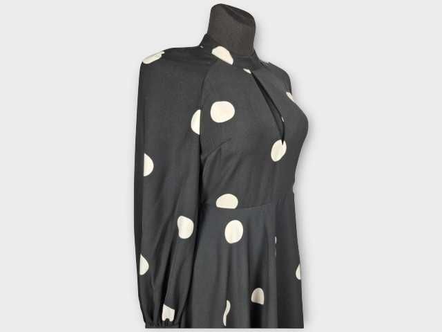 Sukienka Vero Moda 36 S grochy retro koktajlowa Jenny Skavlan