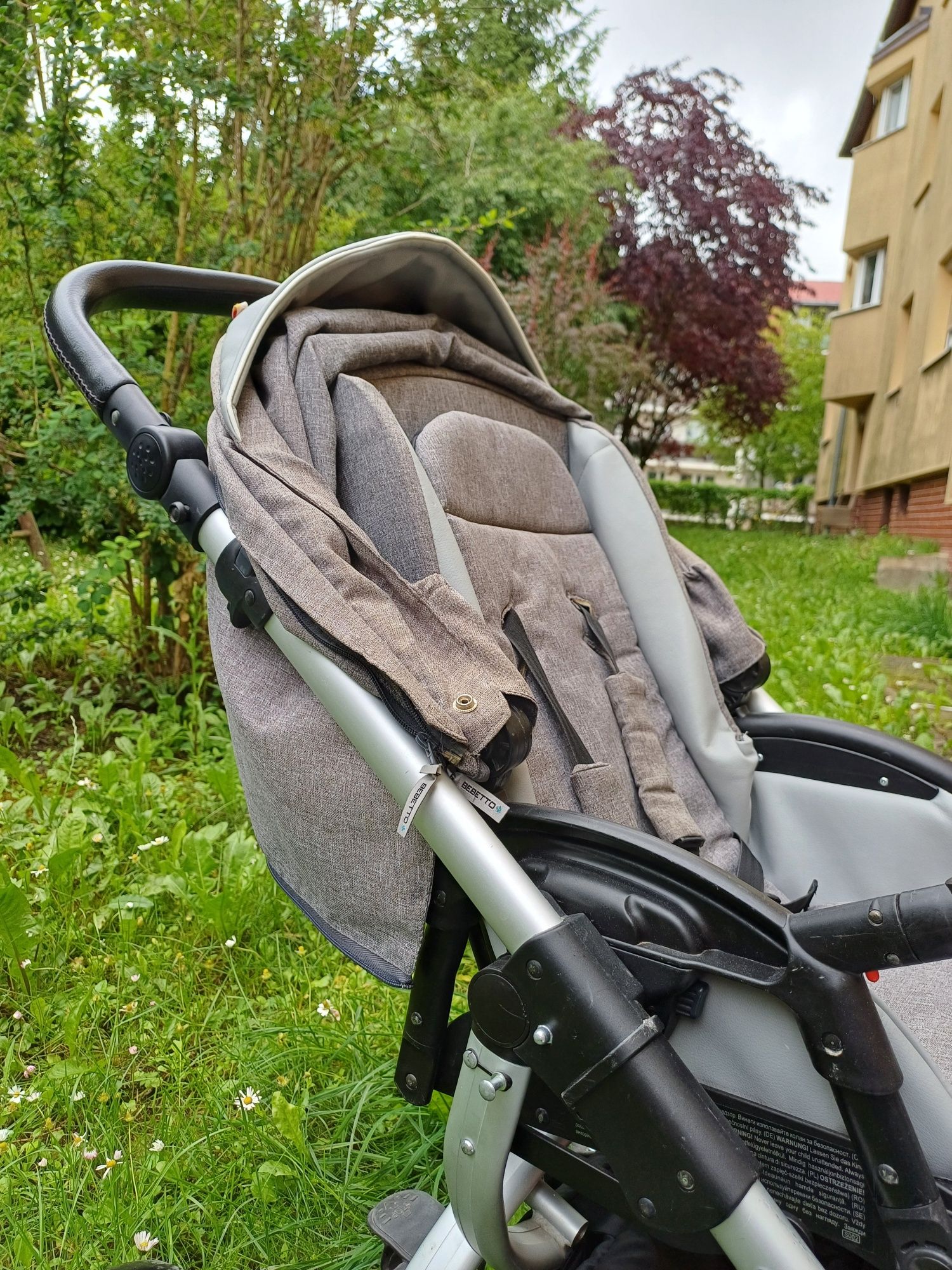 Wózek 2w1 Bebetto luca s-line