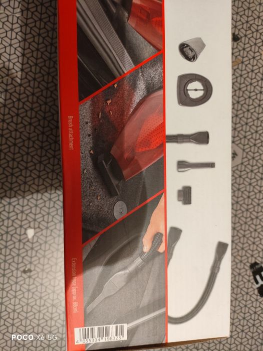 Silvercrest ręczny odkurzacz samochodowy 12V