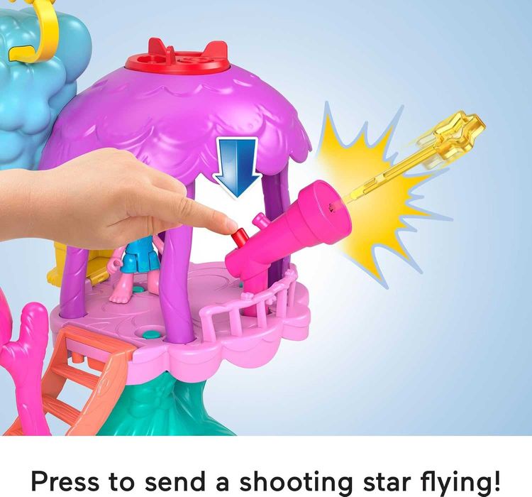 Fisher-Price Magiczny domek Poppy Imaginext Trolle Zestaw figurką C376