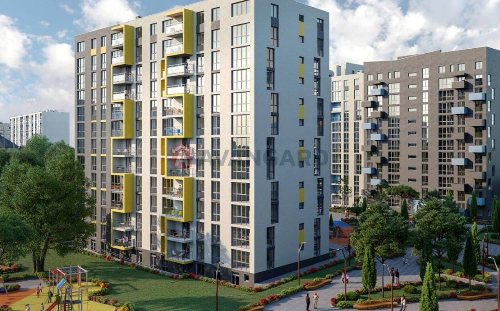 Продаж однокімнатної квартири в ЖК Riel City
