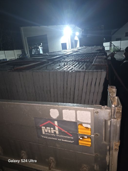 Ogrodzenie betonowe Płot na 4 pełne płyty