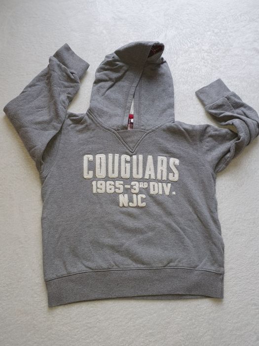 3 x bluza bawełna 100% 116-122 cm 6-7 lat szara czarna granatowa