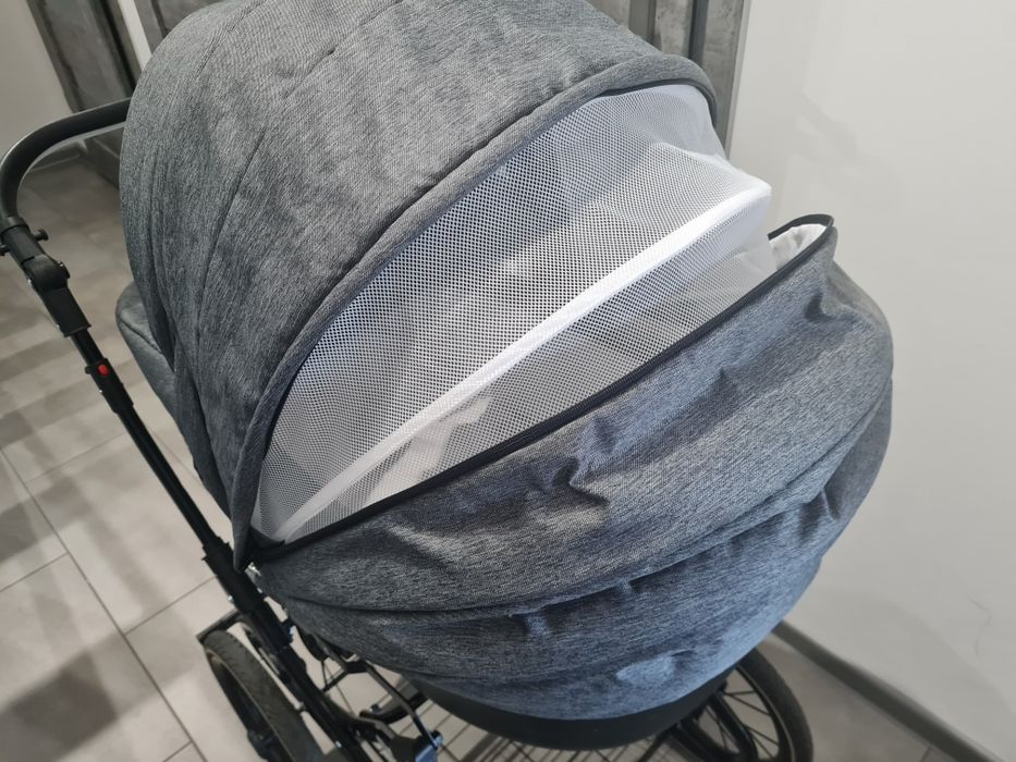 Wózek retro gondola + spacerówka + nosidełko