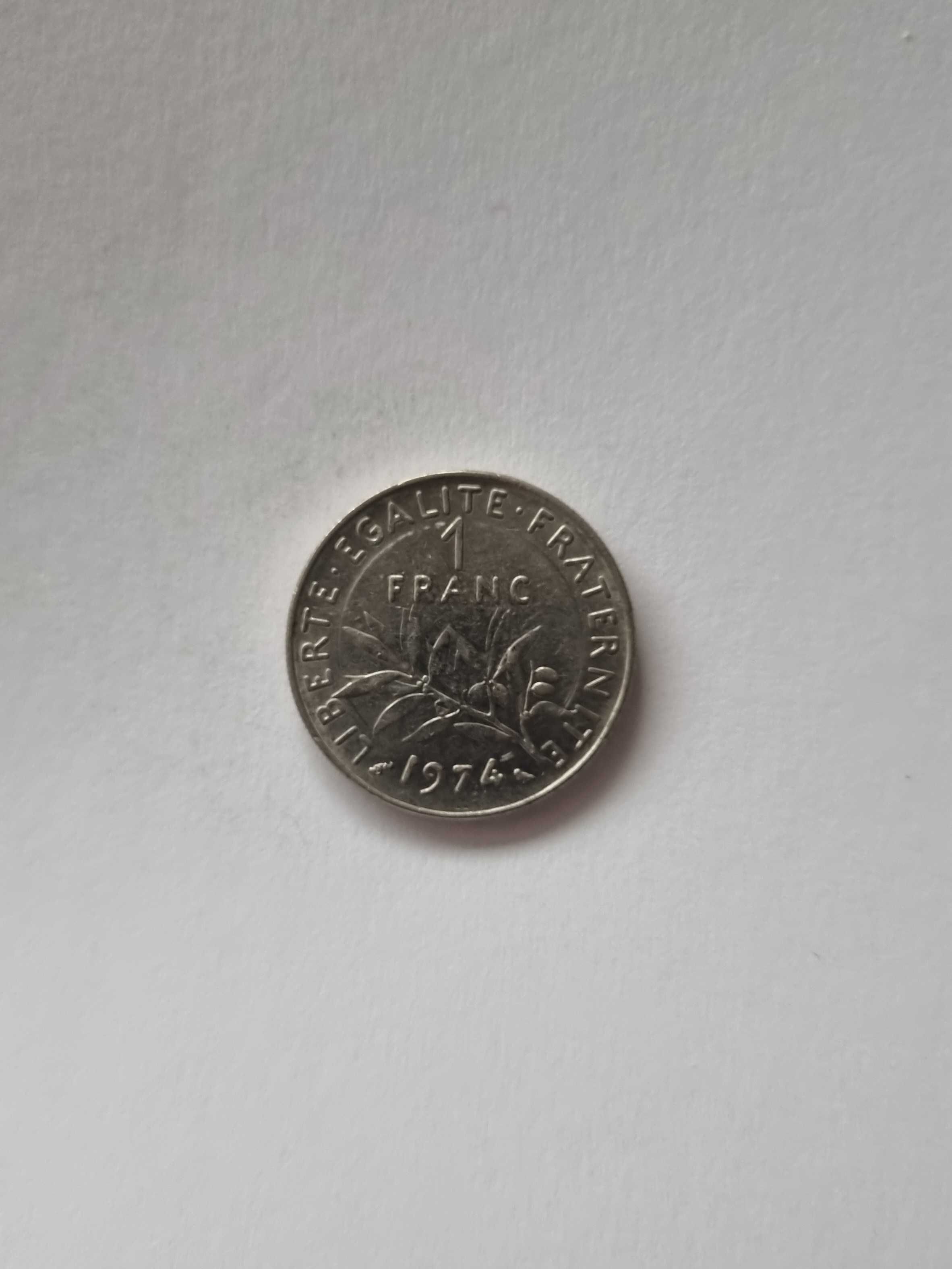 Moneta 1 Franc 1974