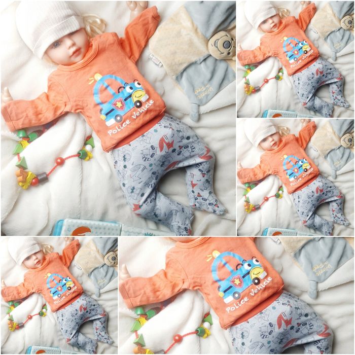 Mega paka roz 56/62 11 sztuk zestaw komplet chłopiec wyprawka bluza