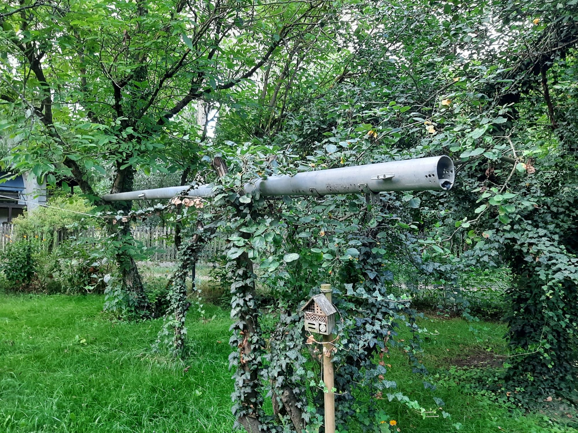 Stępka przechyłowa i maszt