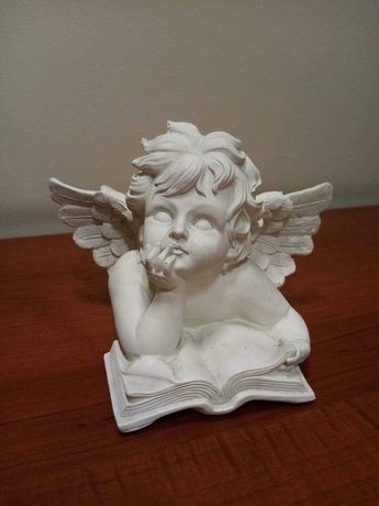 figurka  aniołka gipsowa