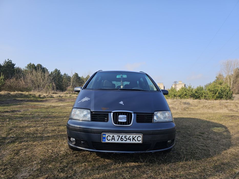 Продається мінівен-Seat Alhambra 1.9TDI 85kв ,115к/с 2005 року
