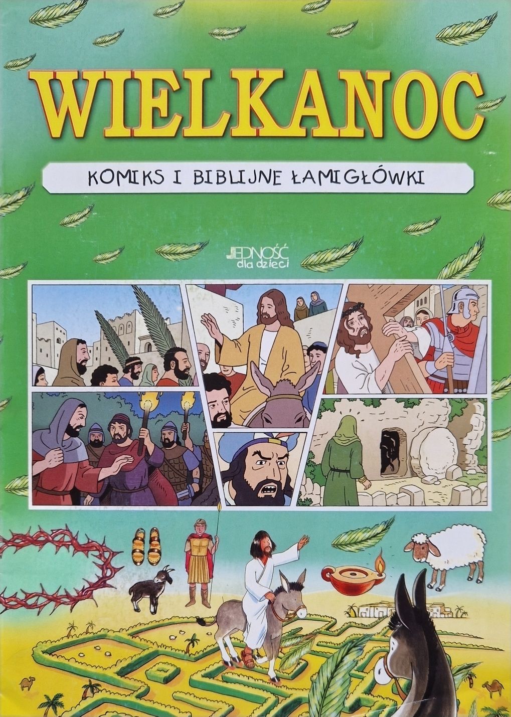 Kolorowanki wielkanocne i wielkanocny komiks (zestaw drugi)