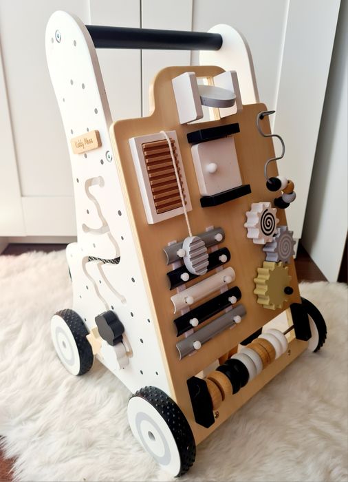 Pchacz jeździk Kiddy Moon drewniany