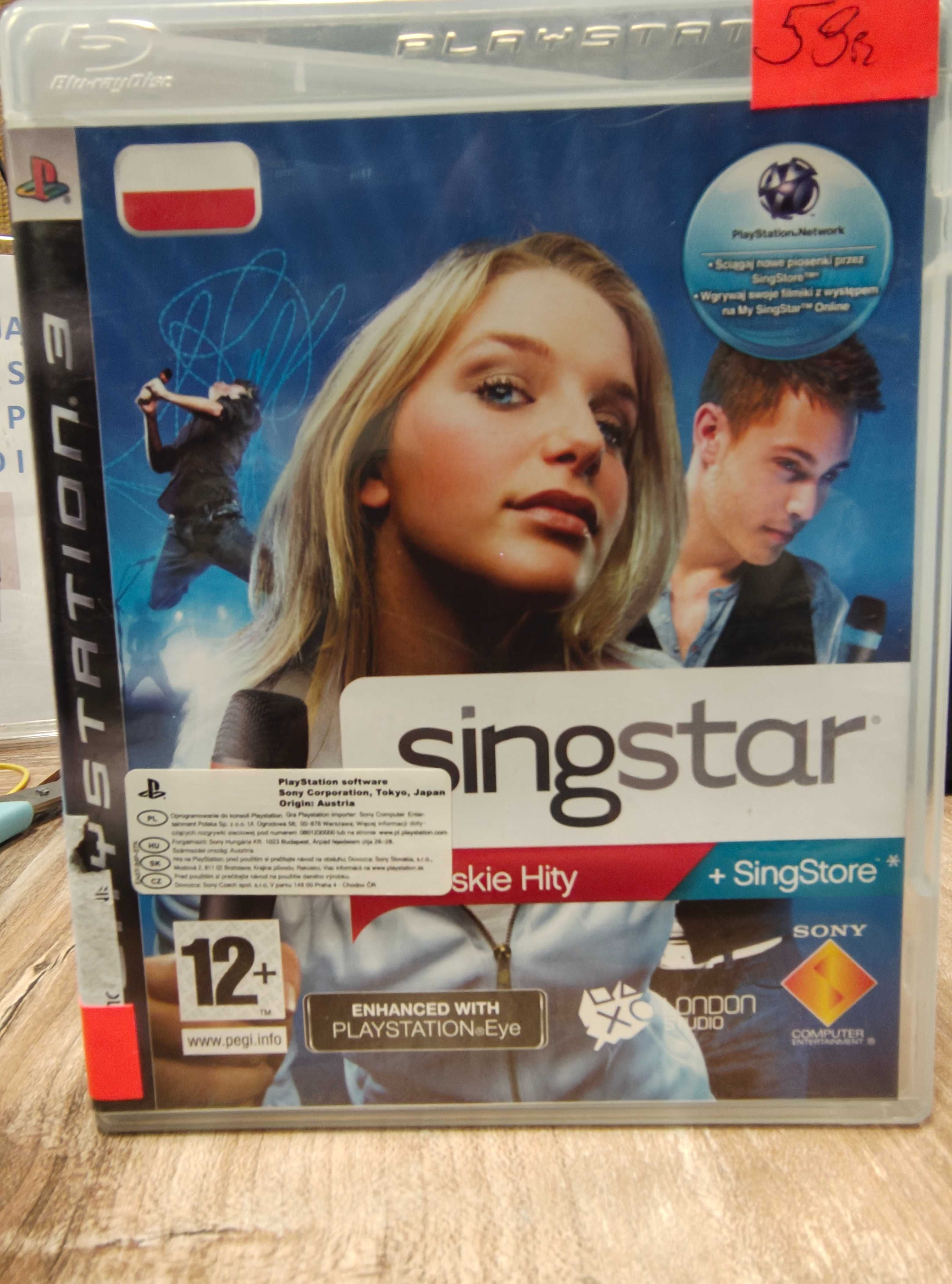 SingStar Polskie Hity KARAOKE PS3 PL SklepzGramiWWA Wymiana Skup