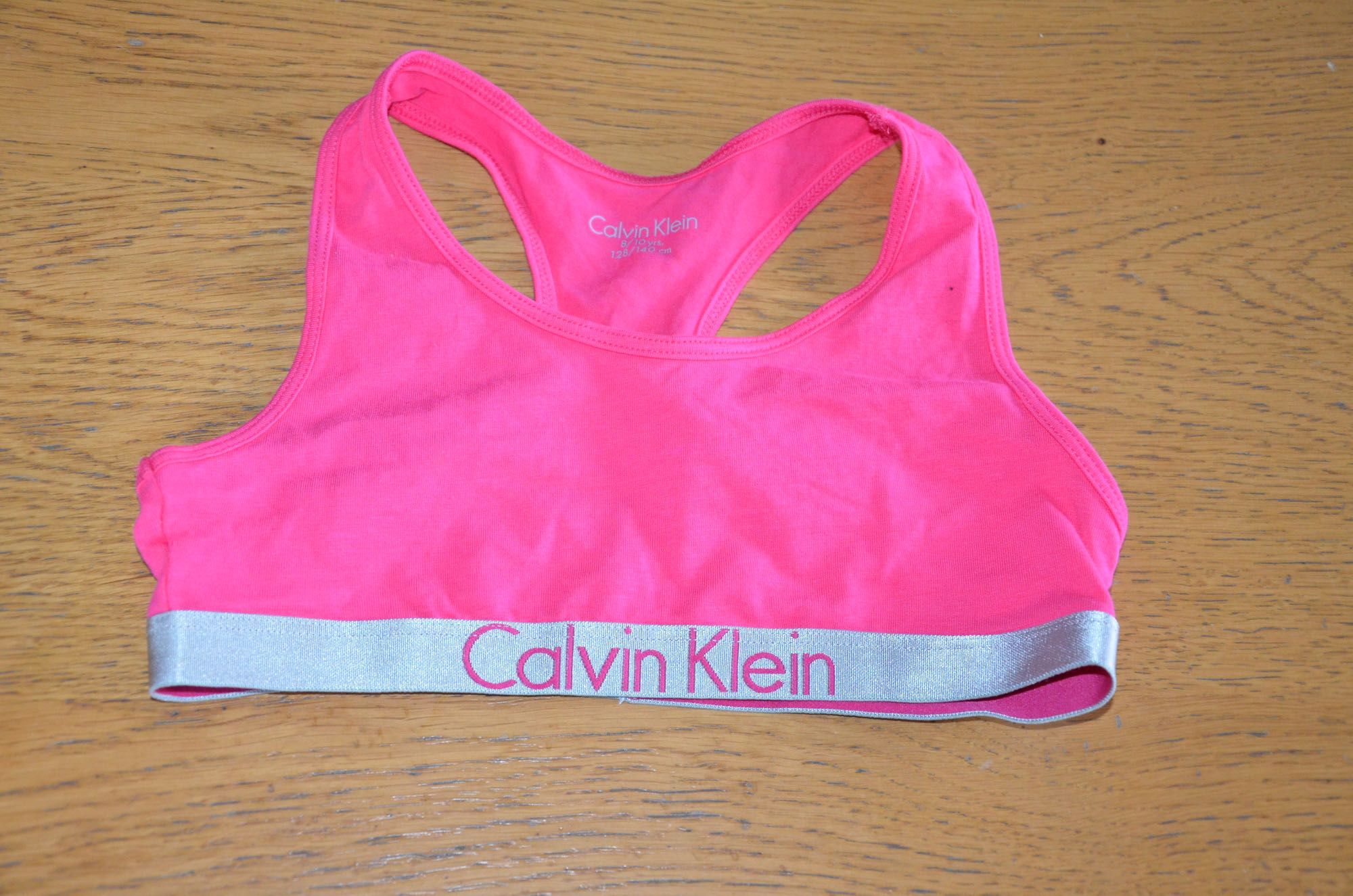 top/bokserka/stanik Calvin Klein r. 8-10 lat/128-140 cm