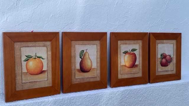 Conjunto de quadros de decoração