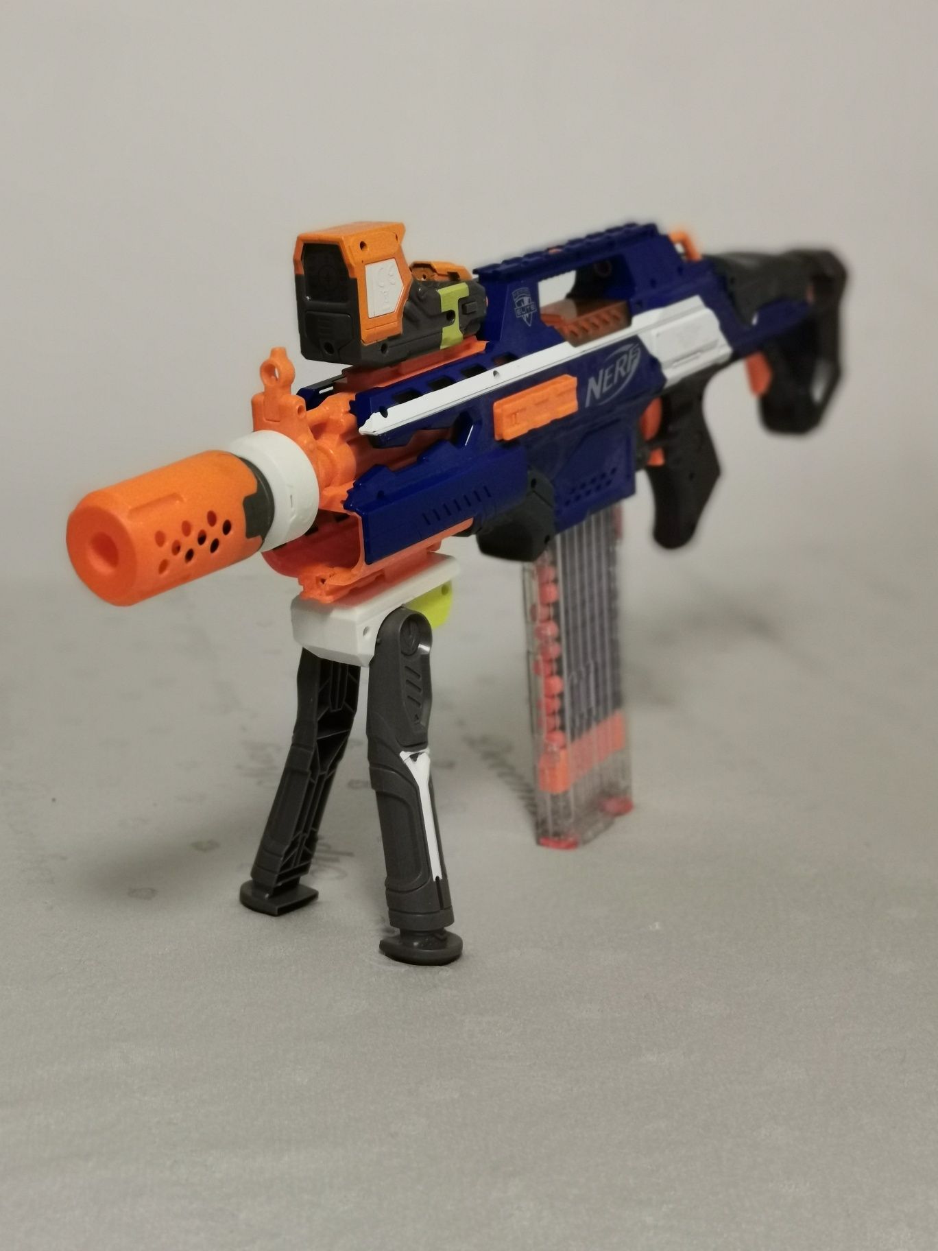 [mega zestaw] Nerf N-Strike Elite Rapidstrike CS-18 + akcesoria