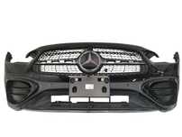 MERCEDES GLA H247 AMG LIFT 23- ZDERZAK PRZÓD PRZEDNI GRILL ZANCZEK GWIAZDA 6XPDC KRATKI ORYGINAŁ